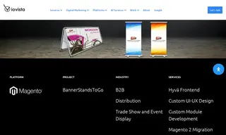 Preview of the BannerStandsToGo (bstg) Case Study