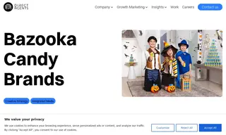 Preview of the Bazooka candy brands Case Study