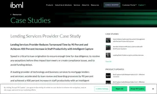 Preview of the Lending Services Provider Case Study