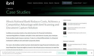Preview of the Illinois National Bank Case Study