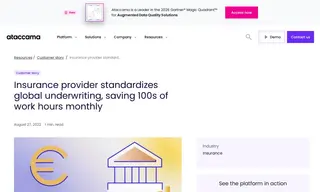 Preview of the Insurance Provider Case Study