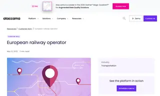 Preview of the European Railway Operator Case Study