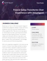 Preview of the France Galop Case Study