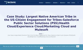 Preview of the Largest Native American Tribe in the US Case Study