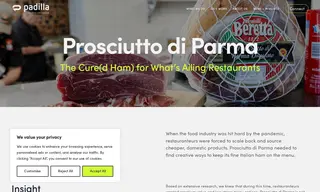 Preview of the Consorzio del Prosciutto di Parma Case Study