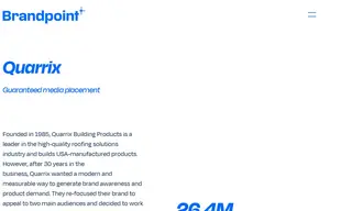Preview of the Quarrix Building Products Case Study