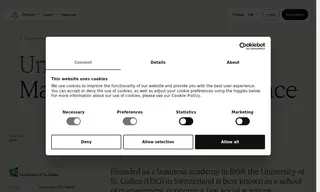 Preview of the University of St. Gallen Case Study