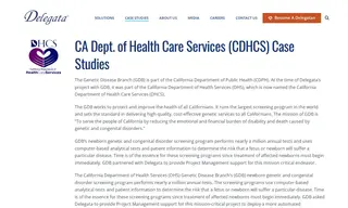 Preview of the California Department of Health Care Services (dhcs) Case Study