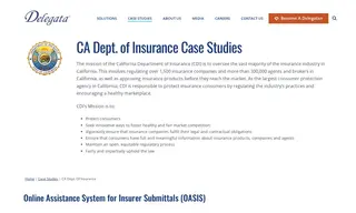Preview of the California Department of Insurance Case Study