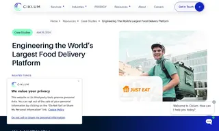 Preview of the Just Eat Case Study