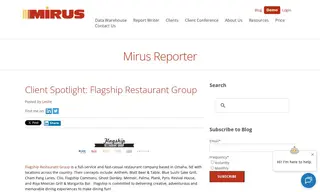 Preview of the Flagship Restaurant Group Case Study