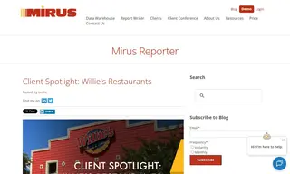 Preview of the Willie’s Restaurants Case Study