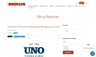Preview of the Uno Pizzeria & Grill Case Study