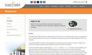 Preview of the MSAD 27 Case Study
