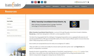 Preview of the White Township Consolidated School District Case Study