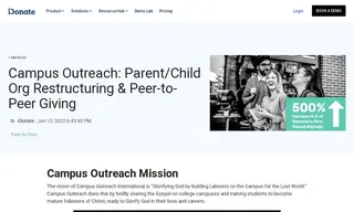 Preview of the Campus Outreach International Case Study
