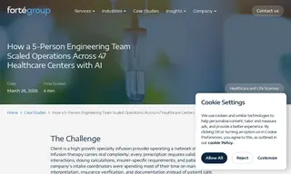 Preview of the High Growth Specialty Infusion Provider Case Study