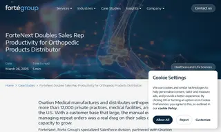 Preview of the Ovation Medical Case Study