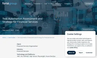 Preview of the Financial Services Organization Case Study