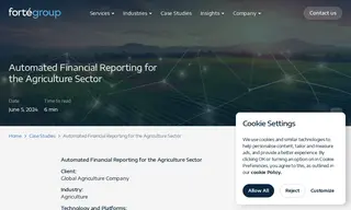 Preview of the Global Agriculture Company Case Study