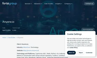 Preview of the Anyone.io Case Study