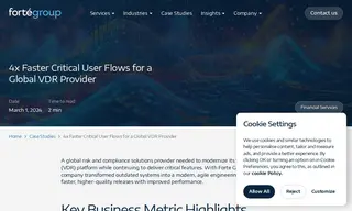 Preview of the Global Risk and Compliance Solutions Provider Case Study