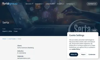 Preview of the Serta Simmons Bedding Case Study