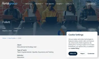 Preview of the Follett Corporation Case Study
