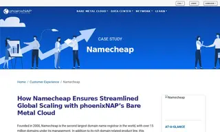Preview of the Namecheap Case Study