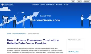 Preview of the ServerGenie.com Case Study