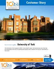 Preview of the University of York Case Study