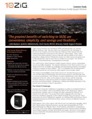 Preview of the Clark County District Attorney Case Study