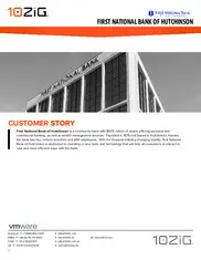 Preview of the First National Bank of Hutchinson Case Study