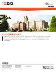 Preview of the QHotels Case Study