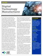 Preview of the Siemens Case Study
