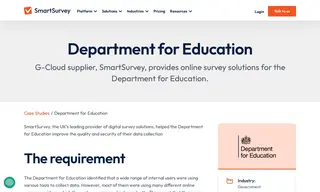 Preview of the Department for Education Case Study