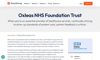 Preview of the Oxleas NHS Foundation Trust Case Study