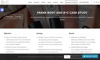 Preview of the Frank Body Case Study