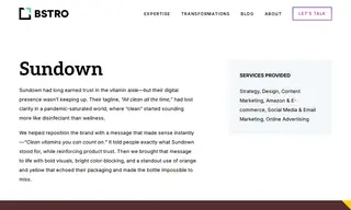 Preview of the Sundown® Case Study