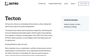 Preview of the Tecton Case Study