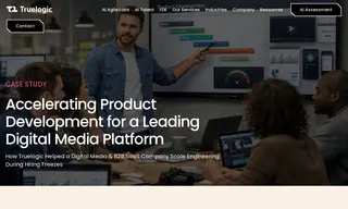 Preview of the Virginia-based Digital Media and B2B SaaS Company Case Study