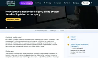 Preview of the Leading US Telecom Service Provider Case Study