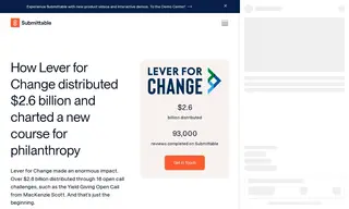 Preview of the Lever for Change Case Study