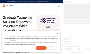 Preview of the Graduate Women in Science Case Study