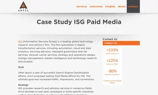 Preview of the ISG (Information Services Group) Case Study