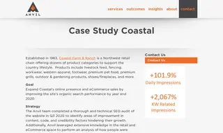 Preview of the Coastal Farm & Ranch Case Study
