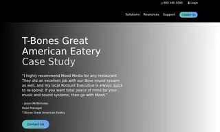 Preview of the T-BONES Great American Eatery Case Study