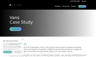 Preview of the Vans Case Study