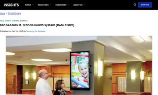 Preview of the Bon Secours St. Francis Health System Case Study