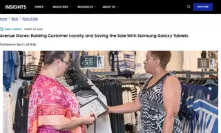 Preview of the Avenue Stores Case Study